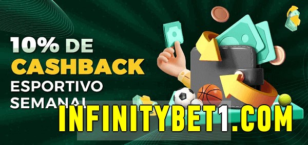 10% de bônus de cashback na infinitybet 